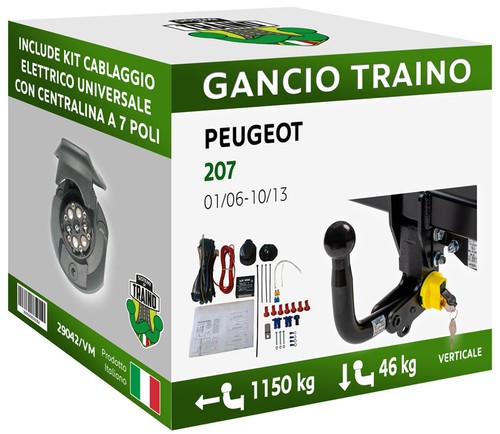 Gancio verticale estraibile - gancio,
